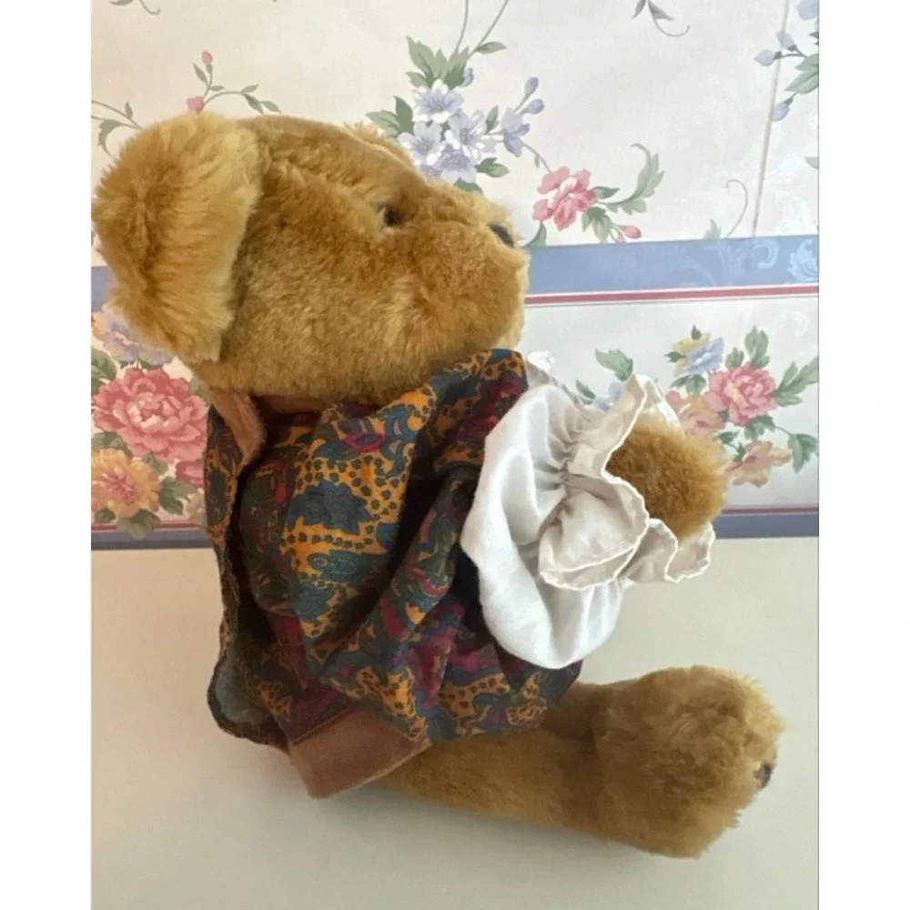 Pickford Bears Ltd Radar The Brass Button Collectables Plush Teddy Bear Paisley